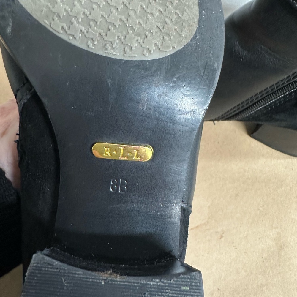 RLL Black Ankle Boots - Picture 5 of 6